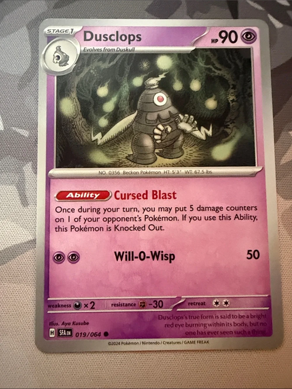 Duskull & Dusclops Evolution Lot | 3 Pokémon Cards | ✨5/$25✨